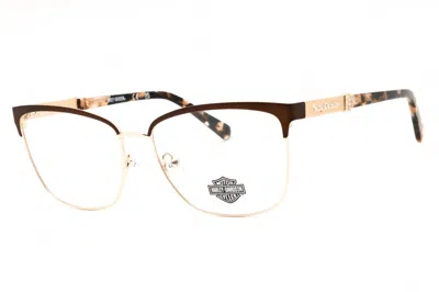 Harley Davidson Hd50076 049 Matte Dark Brown 56mm In Multi