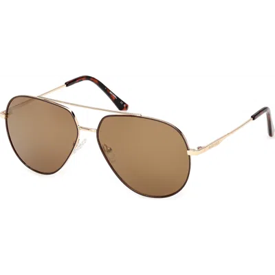 Harley-davidson Classic Metal Aviator Sunglasses In Multi