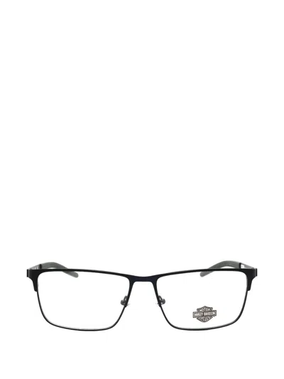 Harley-davidson Rectangle-frame Glasses In Blue