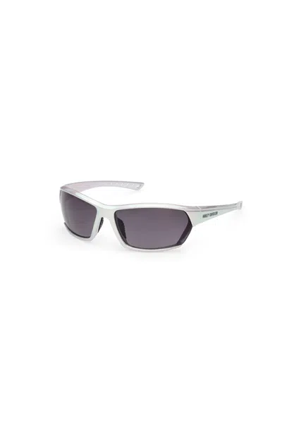 Harley-davidson Semi Rimless Wraparound Sport Sunglasses In Purple