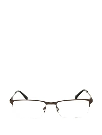 Harley-davidson Square-frame Glasses In Brown