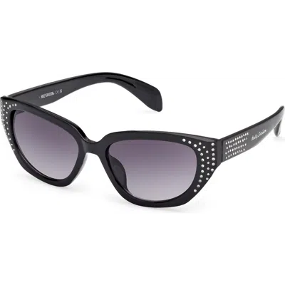 Harley-davidson Studded Cat Eye Acetate Sunglasses In Multi