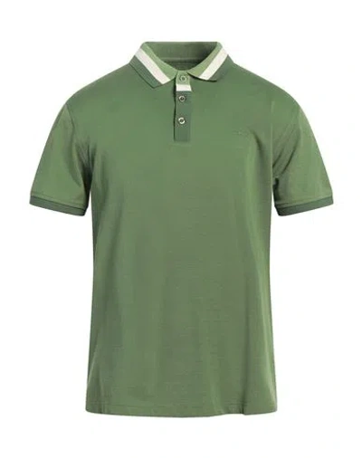 Harmont & Blaine Man Polo Shirt Green Size L Cotton
