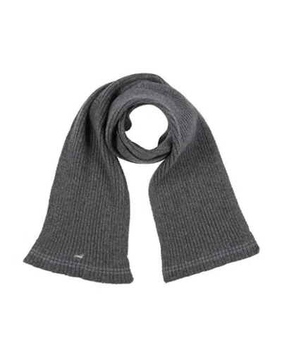 Harmont & Blaine Man Scarf Grey Size - Wool