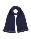 Harmont & Blaine Man Scarf Navy Blue Size - Wool