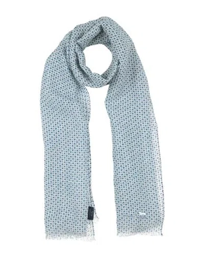 Harmont & Blaine Woman Scarf Azure Size - Linen In Blue