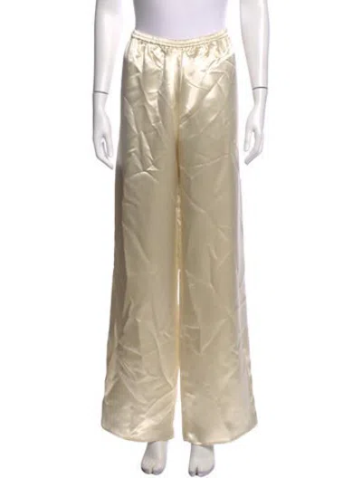 Pre-owned Harris Tapper Wide Leg Pants In Neutrals