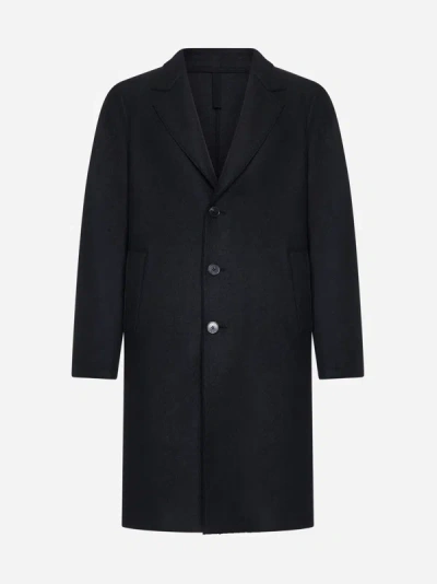 Harris Wharf London Coat In Black