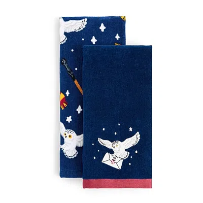 Harry Potter Hedwig 2-pc. Hand Towel In Blue