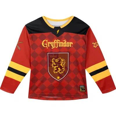 Harry Potter Long Sleeve Quidditch Jersey (toddler, Little Kid & Big Kid) In Red