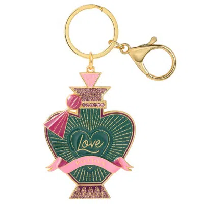 Harry Potter Love Potion Bag Charm Keychain Official License In Gold