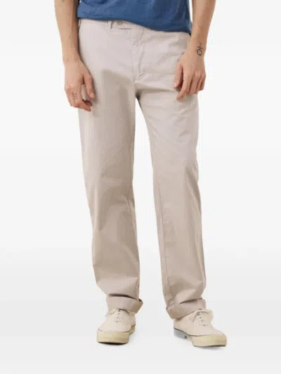 Hartford Taylor Straight-leg Trousers In Neutral