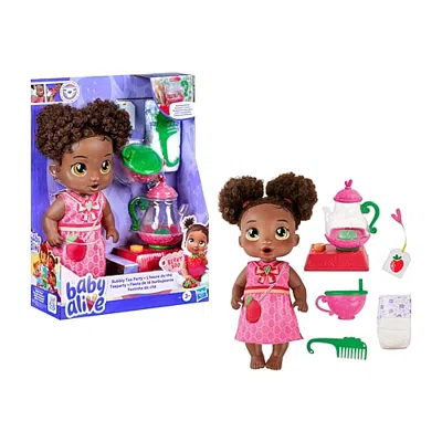 Hasbro Baby Alive Bubbly Tea Party Berry Boo 7-pc. Doll In Multiple Colors