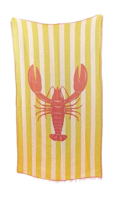 Hat Attack Novelty Towel In Lobster