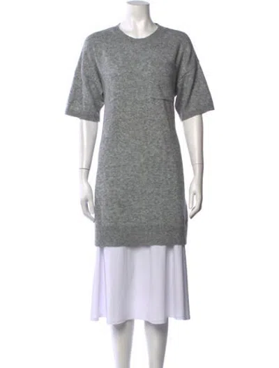 Pre-owned Hatch Crew Neck Sweater In Grey