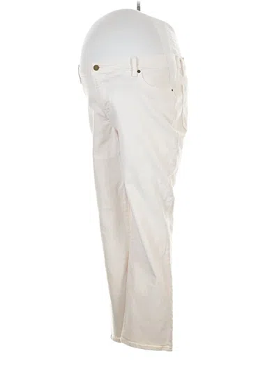 Pre-owned Hatch Jeans In Ivory
