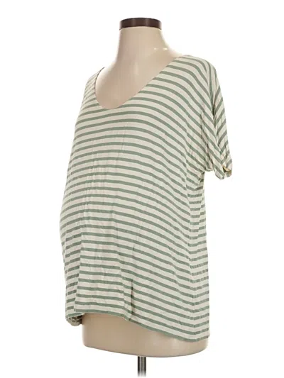Pre-owned Hatch Short Sleeve T-shirt In Green
