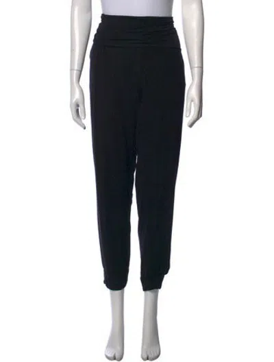 Pre-owned Hatch Straight Leg Pants In Black