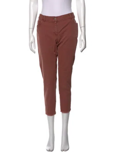 Pre-owned Hatch Straight Leg Pants In Neutrals
