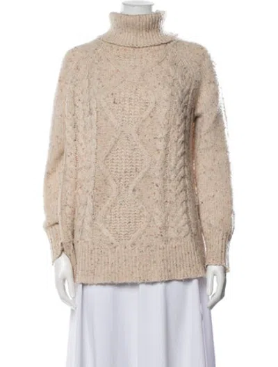 Pre-owned Hatch Wool Turtleneck Sweater In Neutrals