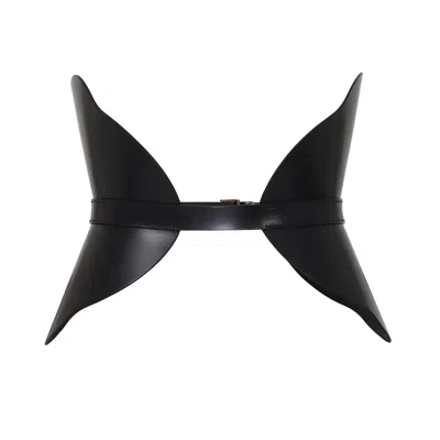 Haute Cuir Black Ivy Corset Belt