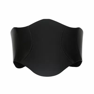 Haute Cuir Black Thane Corset Belt