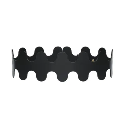 Haute Cuir Black Vetra Waist Belt