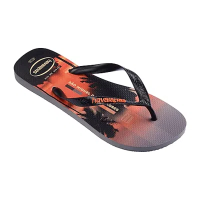 Havaianas Mens Top Surfer I Flip-flops In Gray