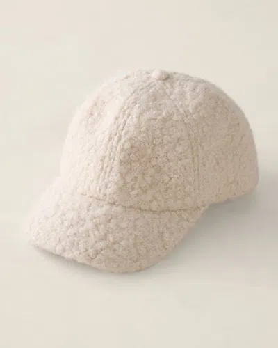 Haven Well Within Boucle Baseball Cap In Neutral
