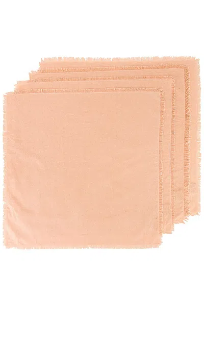 Hawkins New York Servietten-set Essential In Blush