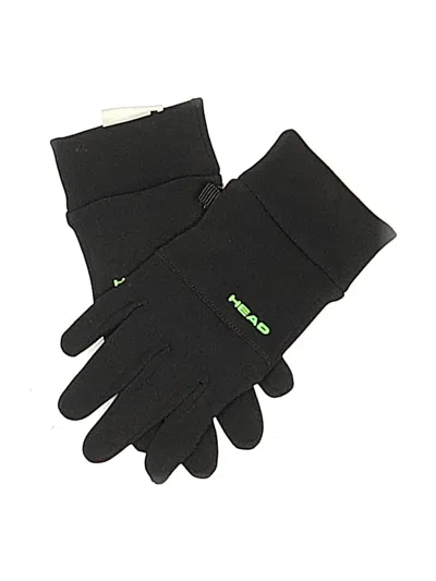 Pre-owned Head Kids' Gloves In Black