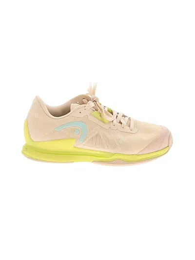 Pre-owned Head Sneakers In Yellow