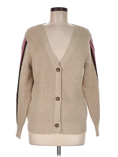 Pre-owned Heartloom Cardigan Sweater In Tan