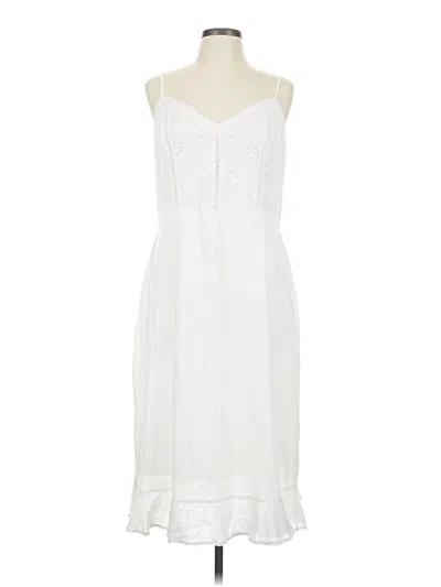 Pre-owned Heartloom Casual Dress In White