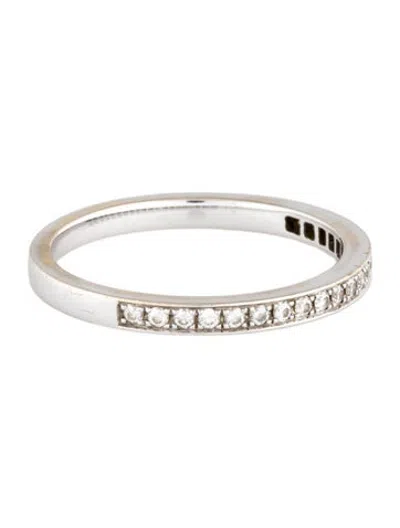 Pre-owned Hearts On Fire 18k Diamond Wedding Band In Multicolor