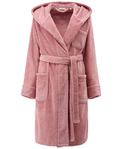 Heat Holders Women's Long-sleeve Spa Robe In Pink