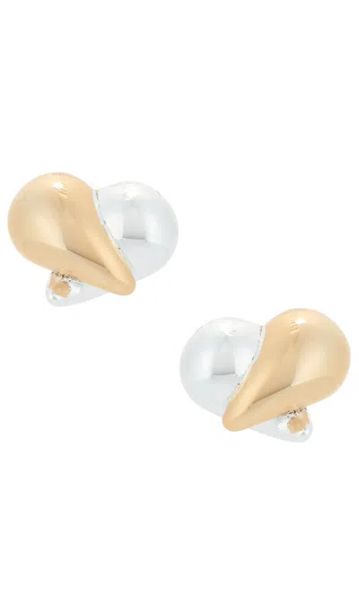 Heaven Mayhem Paloma Earrings In Gold