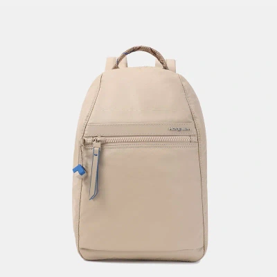 Hedgren Vogue Rfid Backpack Creased Safari Beige In Neutral