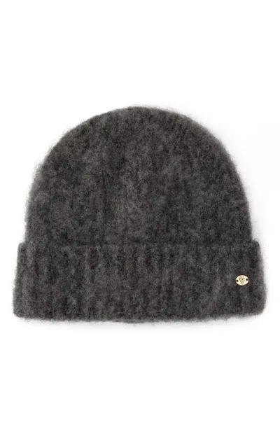 Helen Kaminski Bonnie Wool Blend Beanie In Charcoal