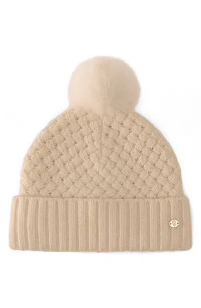 Helen Kaminski Fiona Merino Wool Beanie In Winter White