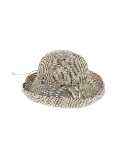 Pre-owned Helen Kaminski Sun Hat In Tan