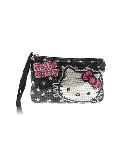 Pre-owned Hello Kitty Wristlet In Silver