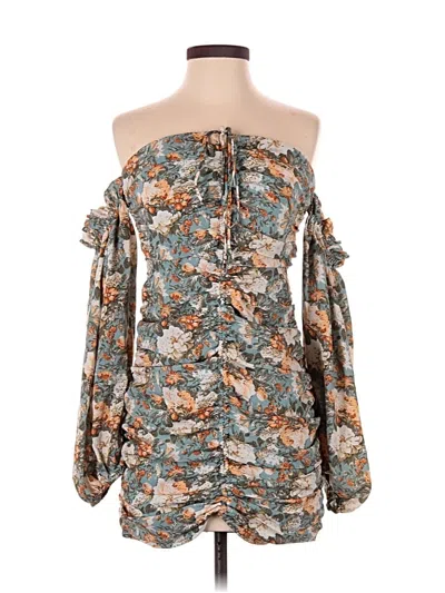 Pre-owned Hello Molly Casual Dress In Blue