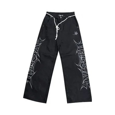 Pre-owned Hellstar Gothic Jeans 'black' | Men's Size M