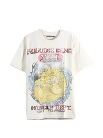 Hellstar Graphic-print T-shirt In White