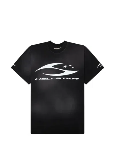 Hellstar Logo-print T-shirt In Black
