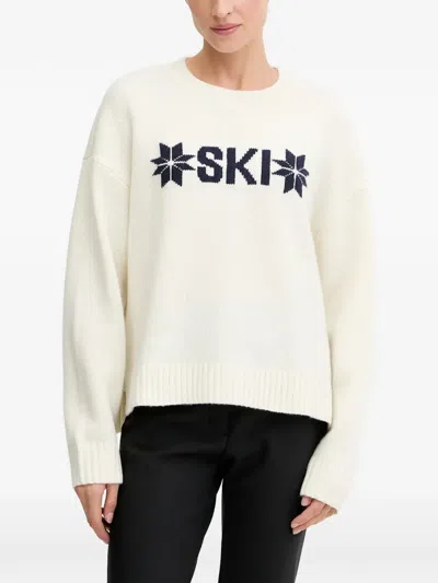Helly Hansen Graphic Sweater In Neutral