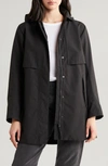 Helly Hansen Lilja Waterproof Raincoat In Black