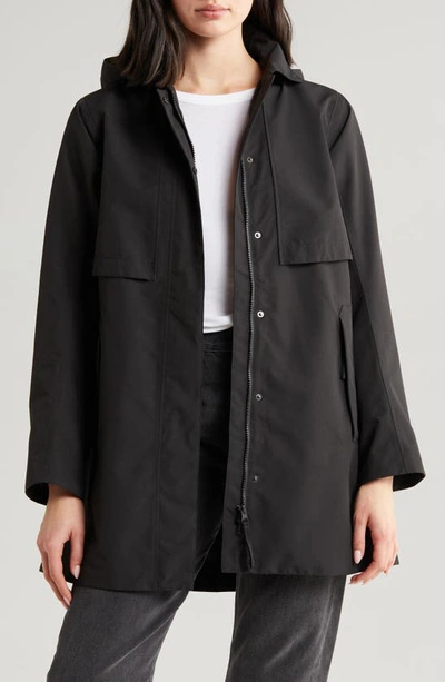 Helly Hansen Lilja Waterproof Raincoat In Black