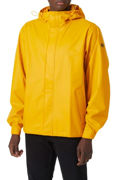 Helly Hansen Moss Waterproof Rain Jacket In Essential Yellow